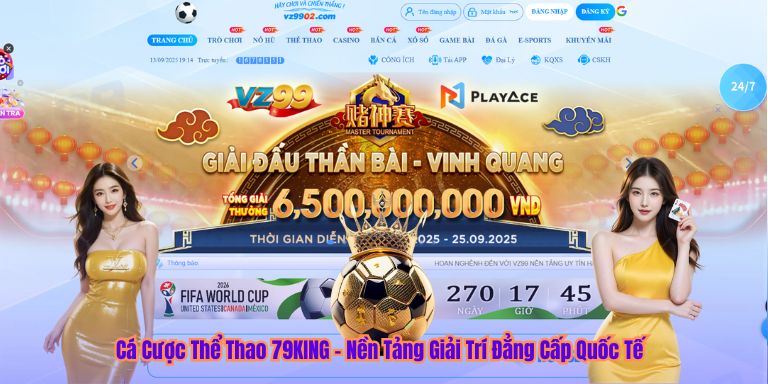 Cá Cược Thể Thao 79KING - Nền Tảng Giải Trí Đẳng Cấp Quốc Tế