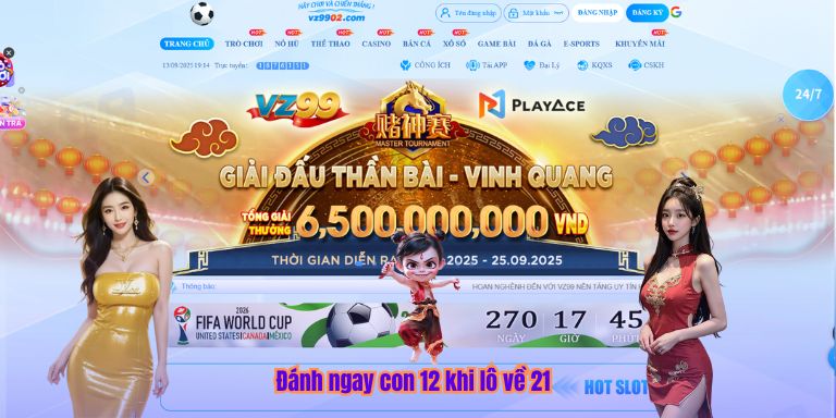 Đánh ngay con 12 khi lô về 21