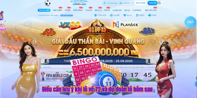 Điều cần lưu ý khi lô về 72 và dự đoán lô hôm sau