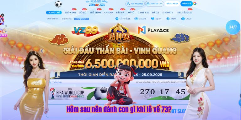 Hôm sau nên đánh con gì khi lô về 73?