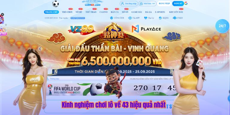 Kinh nghiệm chơi lô về 43 hiệu quả nhất