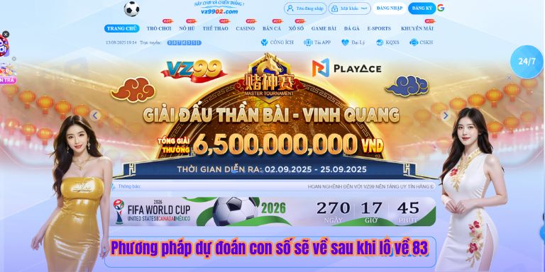 Phương pháp dự đoán con số sẽ về sau khi lô về 83